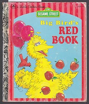 Big Bird's Red Book - A Little Golden Book No.108-71