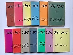 L' ART BRUT ( 13 numéros )