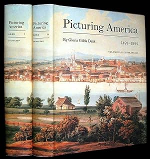 PICTURING AMERICA, 1497-1899. Prints, Maps, and Drawings Bearing on the New World Discoveries and...