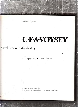 C.F.A. Voysey: An Architect of Individuality
