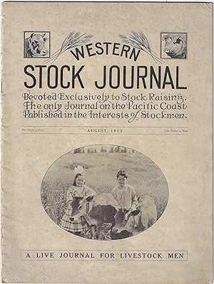 Western Stock Journal, Volume 2, No. 7, August 1913