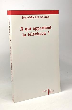 À qui appartient la télévision