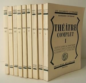THEATRE COMPLET. 9 volumes.