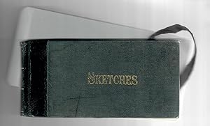 [Victorian Girl's Handwritten and Watercolor Hunting Sketchbook]