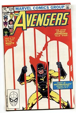 AVENGERS #224-YELLOWJACKET-MARVEL-HIGH GRADE NM-