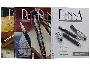 PENNA. Fountain Pens & Lifestyle - 4 riviste Anno 2010: N. 92 - 93 - 94 - 95. Come nuove.: