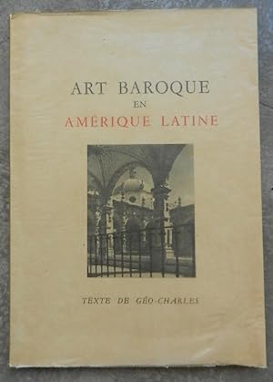 Art baroque en Amérique latine.