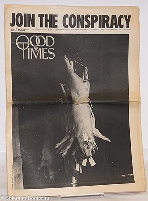 Good Times: [formerly SF Express Times] vol. 2, #37, Sept 25, 1969: Join the Conspiracy