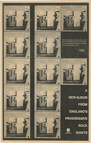If 2 (Original newspaper advertising supplement for the 1970 album)