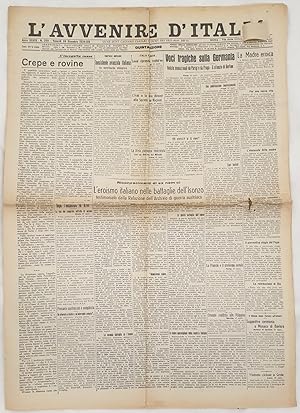 L'AVVENIRE D'ITALIA VENERDI 28 DICEMBRE 1934,