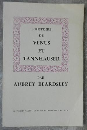 L'histoire de Vénus et Tannhäuser.