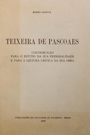 TEIXEIRA DE PASCOAES.