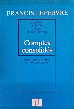 COMPTES CONSOLIDÉS.