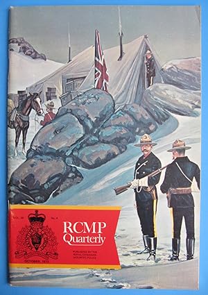 The RCMP Quarterly | Vol. 38 - No. 4 | October, 1973
