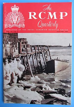 The RCMP Quarterly | Vol. 34 - No. 3 | January 1969