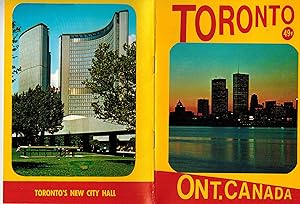 Toronto Ontario Canada -Tourist Booklet ca. 1971