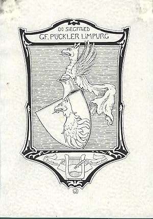 5 heraldische Exlibris. Die Künstler: W. Ehringhausen (f. Pückler; Klischée) - A. Daniel (f. sich...