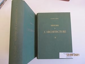 Histoire de l'Architecture de Auguste Choisy PARIS, Vincent, Fréal & Cie., 1964 - Complet en 2 fo...