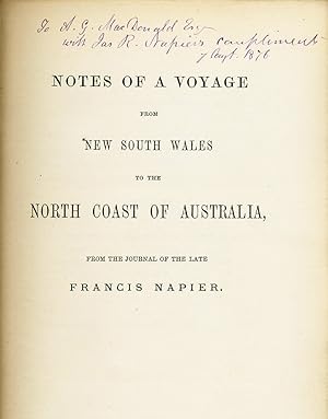 Notes of a Voyage from New South Wales to the North Coast of Australia