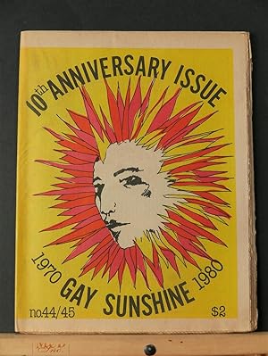 Gay Sunshine #44/45 "10th Anniversary Issue"