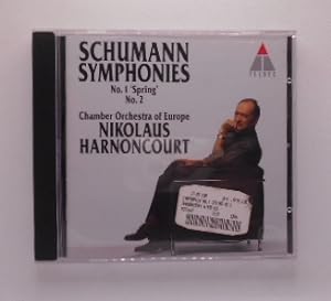 Schumann Symphonies No 1 " Spring" und No 2 [CD]. Chamber Orchestra of Europe - Nikolaus Harnonco...