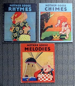 1. MOTHER GOOSE RHYMES. 2. MOTHER GOOSE CHIMES. 3. MOTHER GOOSE MELODIES. 3 ITEMS.