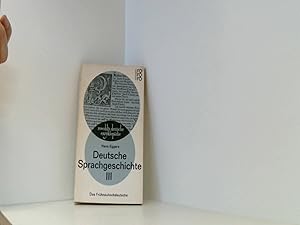 Hans Eggers: Deutsche Sprachgeschichte III - Das Frühneuhochdeutsche