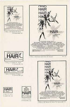 Hair (Collection of promotional materials for the 1979 film)