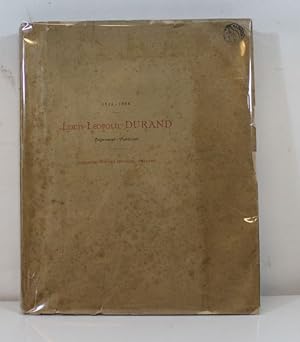 L'oeuvre littéraire de L. Durand. Imprimeur - Publiciste (1832-1886) publiée par ses Fils. Chanso...