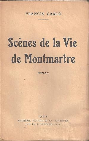 Scènes de la Vie de Montmartre