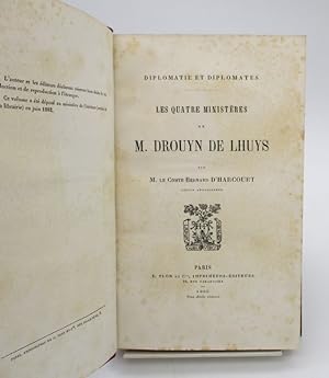 Les Quatre ministères de M. Drouyn de Lhuys