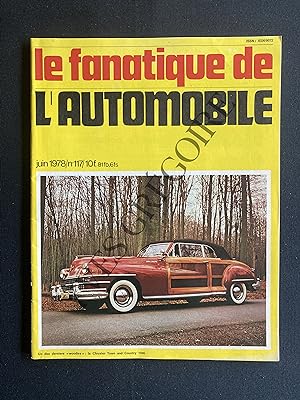 LE FANATIQUE DE L'AUTOMOBILE-N°117-JUIN 1978