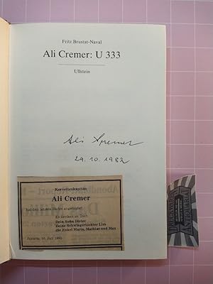 Ali Cremer: U 333.