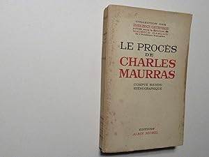 Le Procès de Charles Maurras