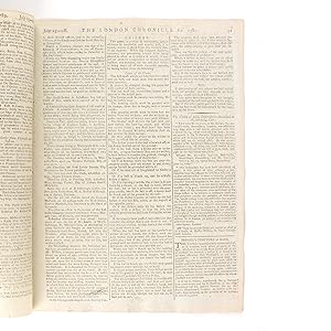 LAWS OF THE GAME in The London Chronicle. No 5119, Saturday, July 25 to Tuesday July 28, 1789