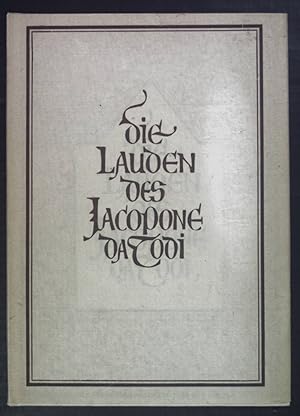 Lauden des Jacopone Da Todi.