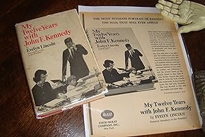 My Twelve Years with John F. Kennedy (signed + promo material laid-in)