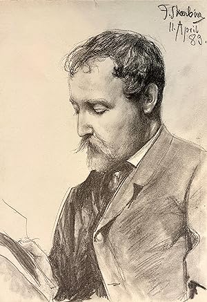 Franz Skarbina Self Portrait