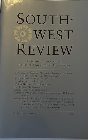 Southwest Review Vol. 101 No. 4