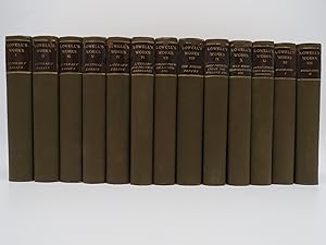 THE WORKS OF JAMES RUSSELL LOWELL (COMPLETE 13 VOLUME SET)