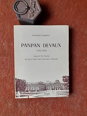 Panpan Devaux (1712 - 1796) - Lecteur du Roi Stanislas. Bel Esprit, Poète, Auteur Dramatique, Phi...