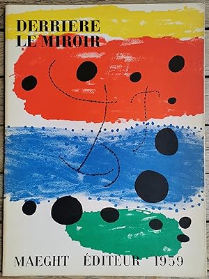 Derrière le Miroir - n° 117 de 1959 - liithographie originale de Joan MIRÒ