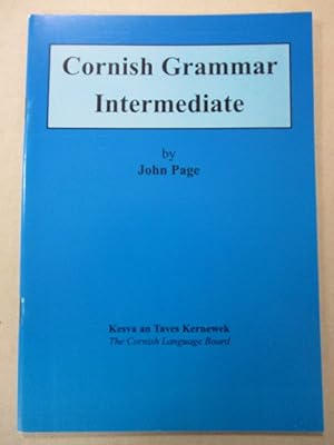 Cornish Grammar - Intermediate