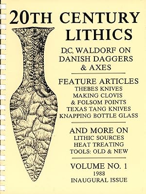 20th Century Lithics (Vol. No.1, 1988-Inaugural Issue)