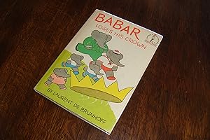 Babar Loses His Crown - Beginner's Books BB-45 in DJ