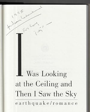 I Was Looking at the Ceiling and Then I Saw the Sky - Earthquake / Romance (SIGNED BY JUNE JORDAN)