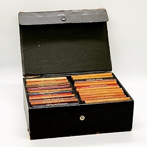 [Shakespeares' Works] ; [Comprising of Twenty-Four Miniature Leatherbound Volumes Housed in Like ...