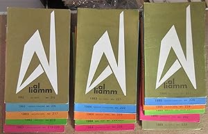 Al Liamm : du n°215 au 233 soit 19 numéros en 16 volumes ( Du-Kerzu 1982 - Du-Kerzu 1985 )