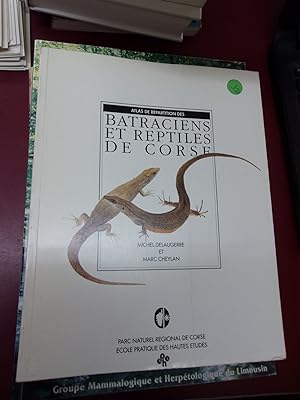 Atlas de la répartition des batraciens et reptiles de Corse