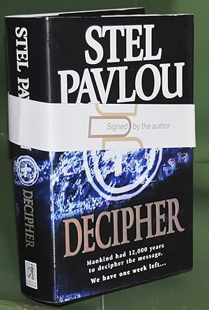 Decipher. First Printing. Signed by the Author